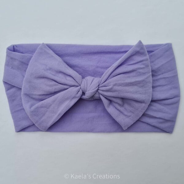 Super soft Nylon Headband lavender