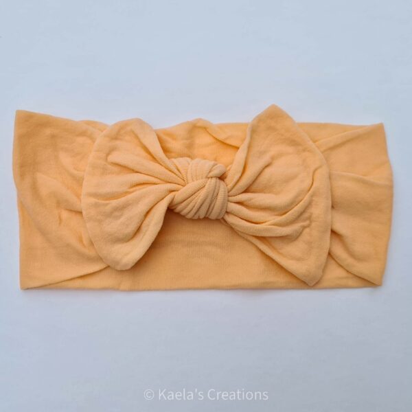 Super soft Nylon Headband apricot