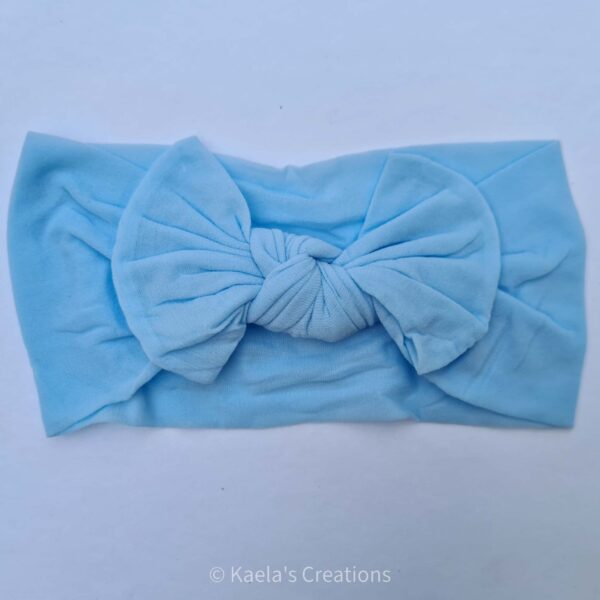 Super soft Nylon Headband blue