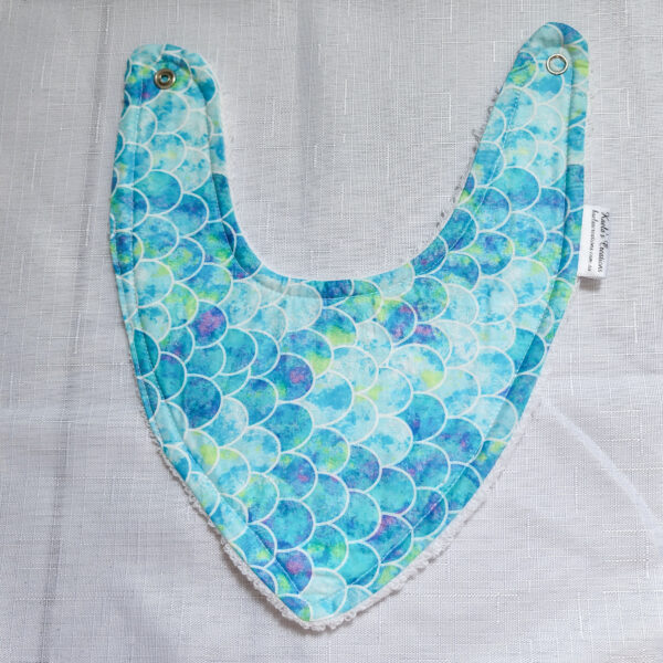 DOLL SIZE - Bandana Bibs (Round Neck)
