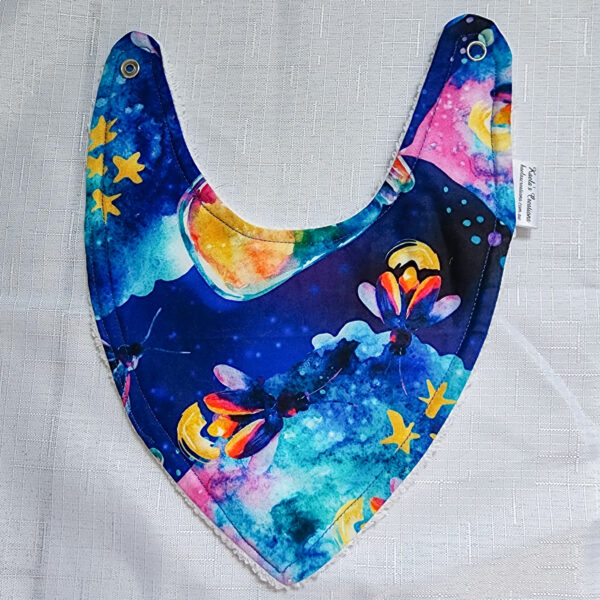 DOLL SIZE - Bandana Bibs (Round Neck)