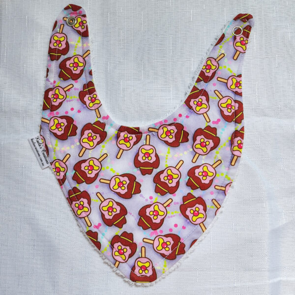 DOLL SIZE - Bandana Bibs (Round Neck)