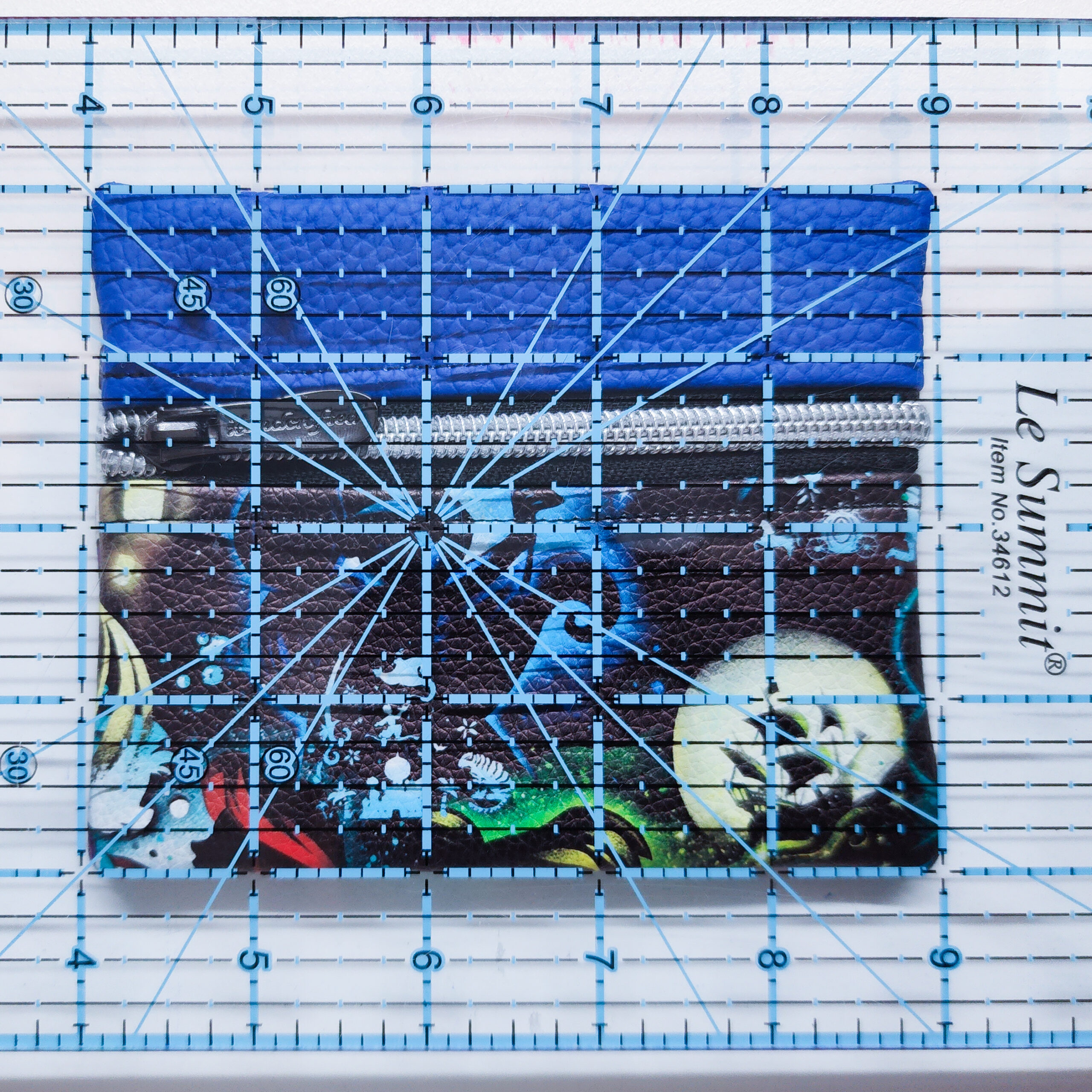 Bubblegum pouch - Flower Friendds Holo Clear Vinyl - Image 2