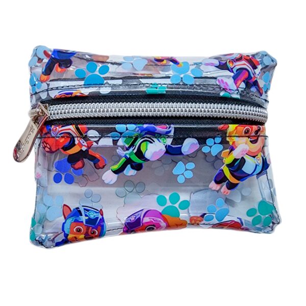 Bubblegum pouch - Paws Clear Vinyl