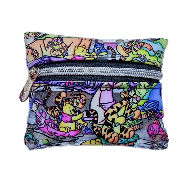 Bubblegum pouch - Pooh Bear Clear Vinyl