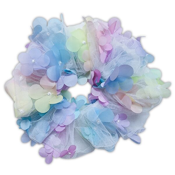 Scrunchie - Mesh Floral