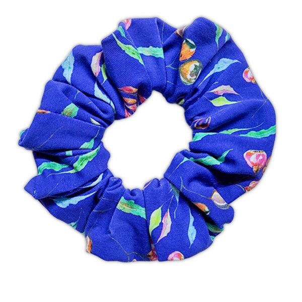 Scrunchie - Navy Brush