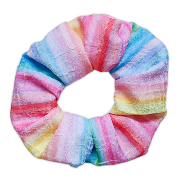 Scrunchie - Pastel rainbow