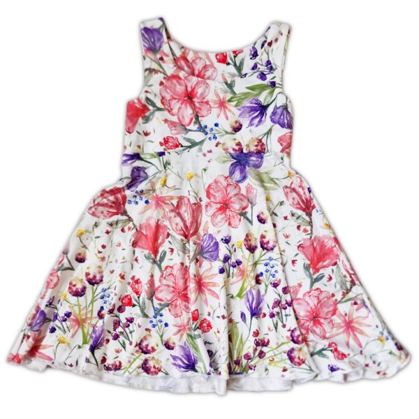 Dress - Grow With Me size 1-3 - Half Circle skirt