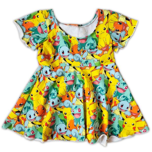Dress - Grow With Me size 1-3 - Half Circle skirt - Shorter