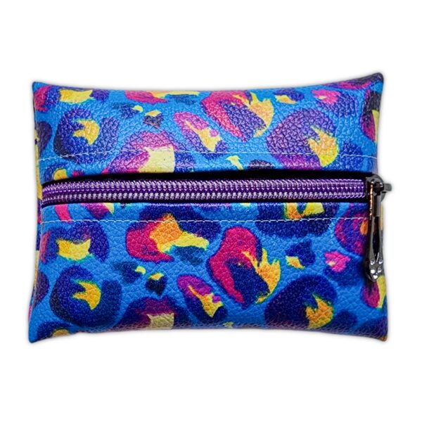 Bubblegum pouch - Leopard Blue