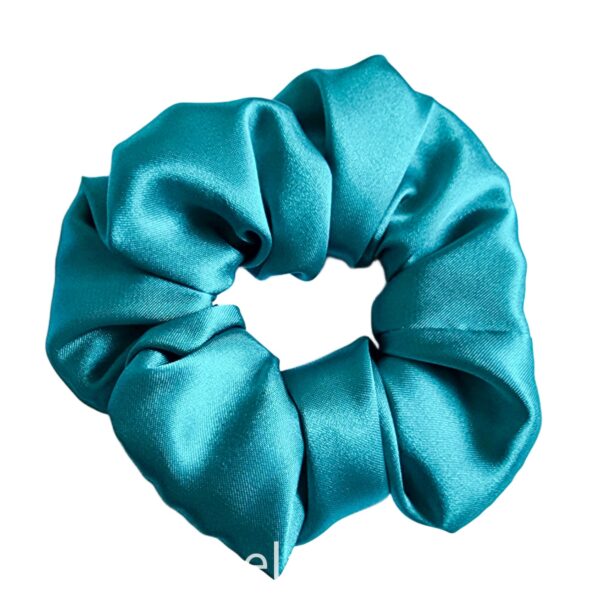Scrunchie - Teal Satin