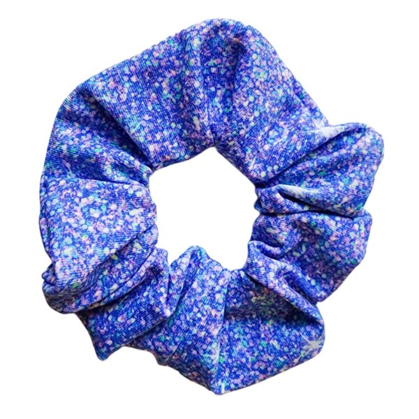 Scrunchie - Blue Purple Glitter