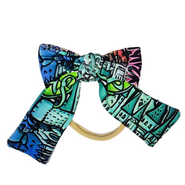 Hair Bow - Soft baby headband - HP Houses