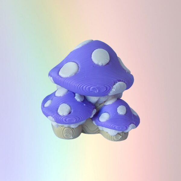 Mushroom Purple - Custom Bookcase Clicker