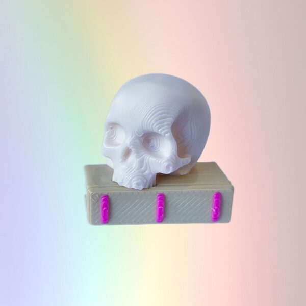 Skull Book Pink - Custom Bookcase Clicker