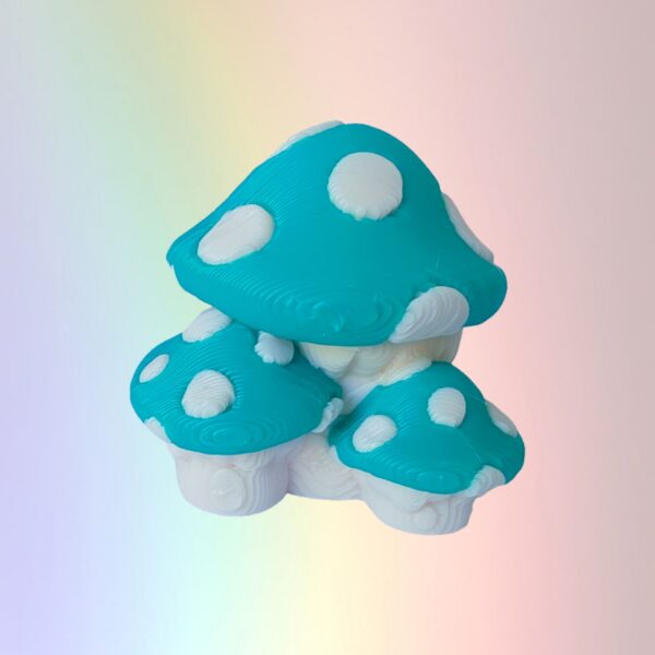 Mushroom Blue - Custom Bookcase Clicker