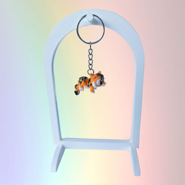 Keychain Articulated Tiger
