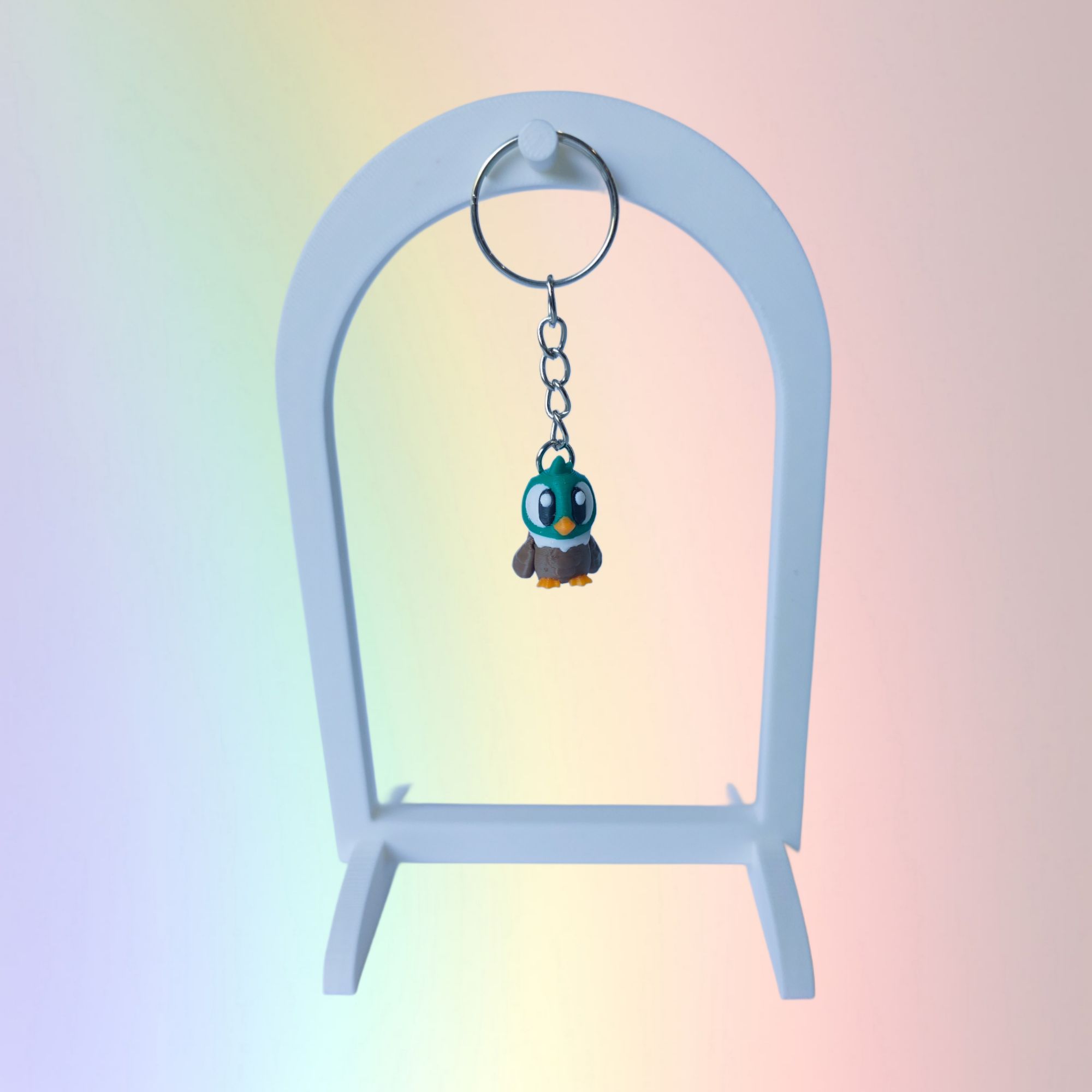 Keychain Articulated Duck Male