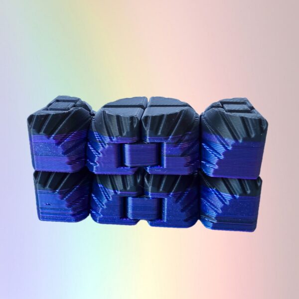 Fidget Infinity Cube - Purple/Black (Random pick)