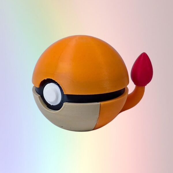 Poke Ball Fire Type Clicker
