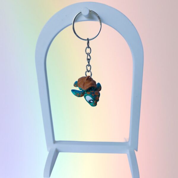 Keychain Articulated Turtle