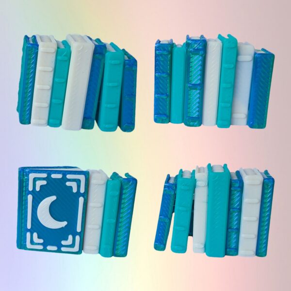 Blue Books - Custom Bookcase Clicker
