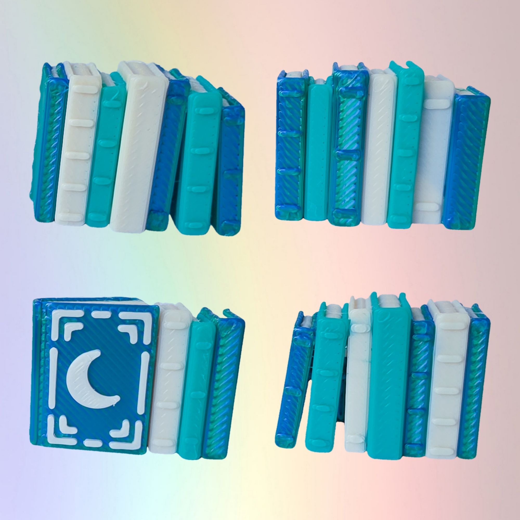 Blue Books - Custom Bookcase Clicker