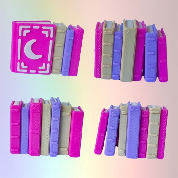 Purple & Pink Books - Custom Bookcase Clicker