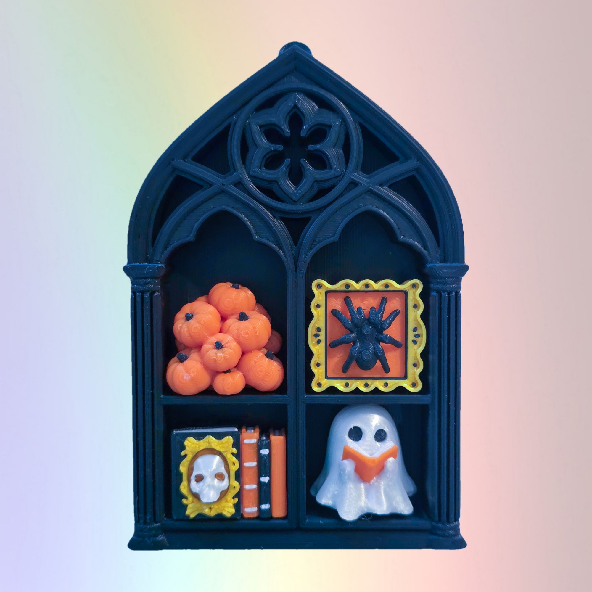 Black Cathedral Bookcase Clicker - 2 slots - Image 2