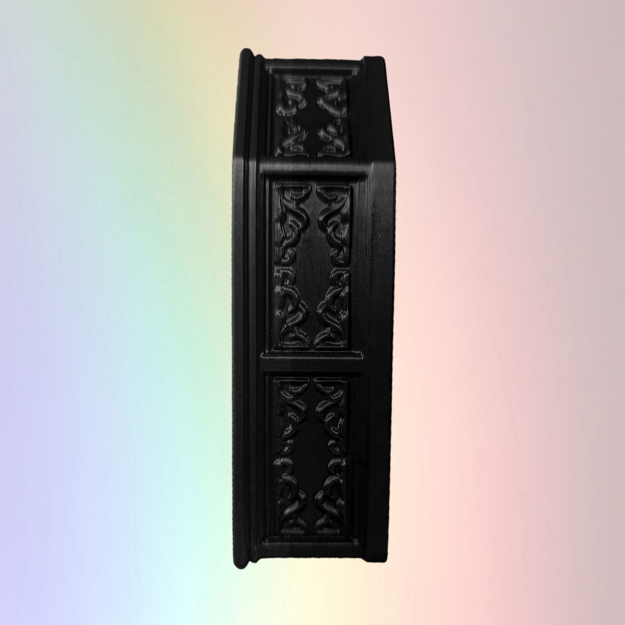 Black Coffin Bookcase Clicker - 3 slots - Image 2