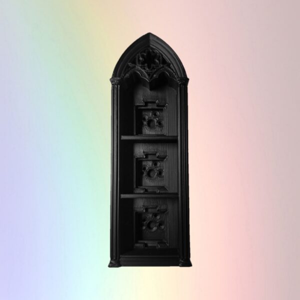 Black Cathedral Bookcase Clicker - 3 slots