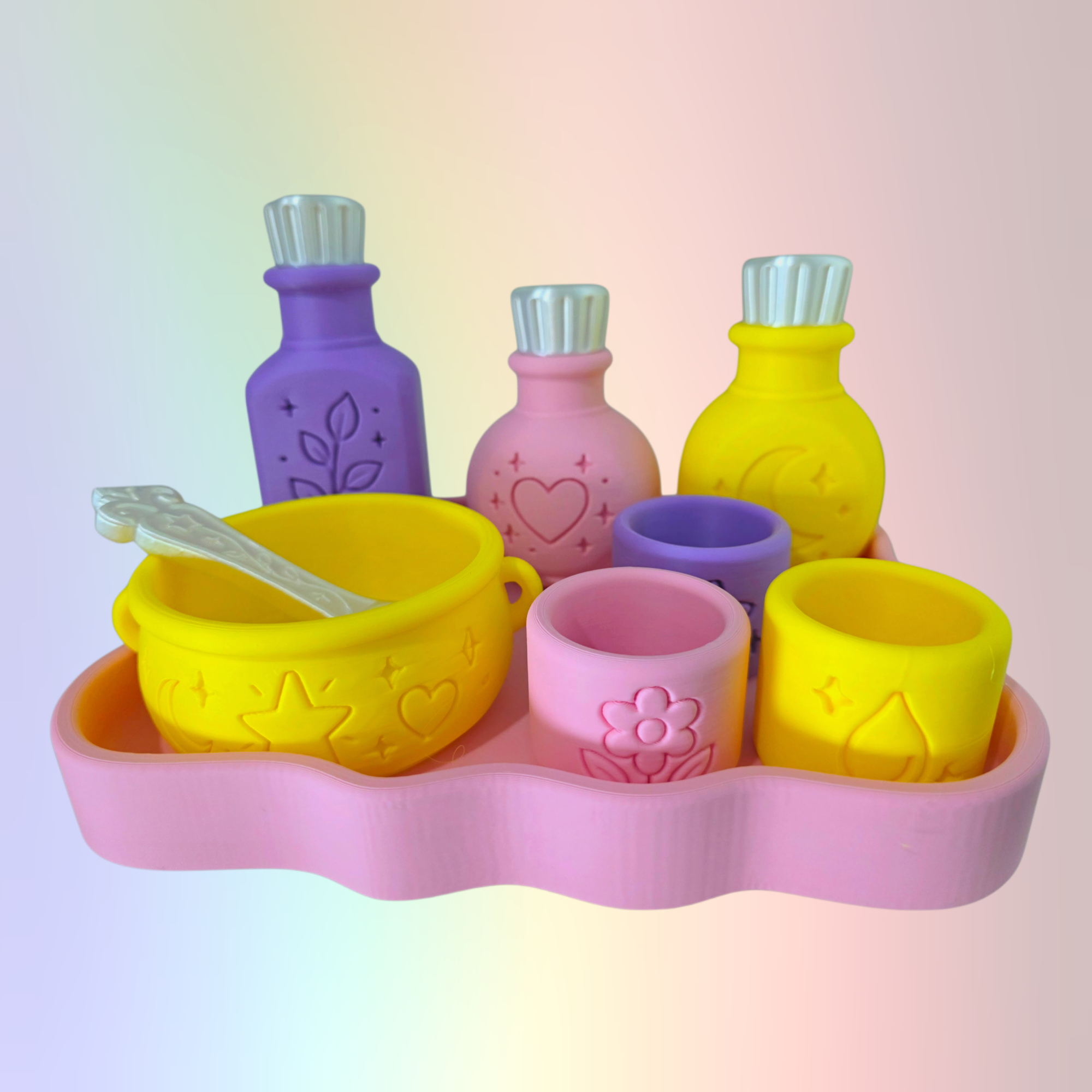 Sensory Potion - Yellow, Purple, Pink | MADE TO ORDER